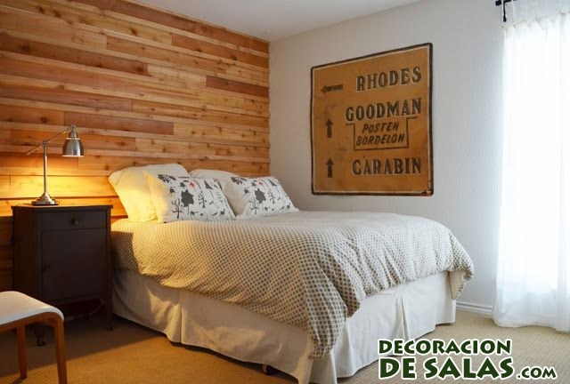 dormitorio elegante y simple
