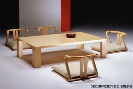 mesa estilo japones