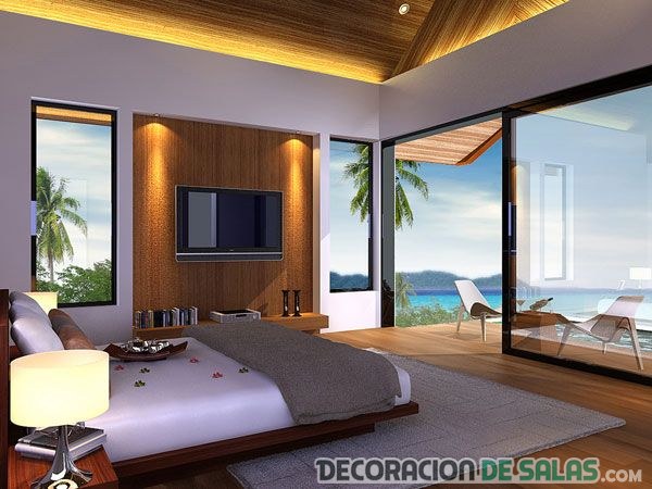 muebles de un dormitorio con vistas