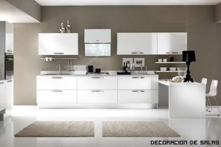 Ideas para decorar una cocina blanca
