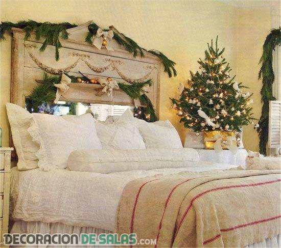 Ideas de decoración navideña en los dormitorios
