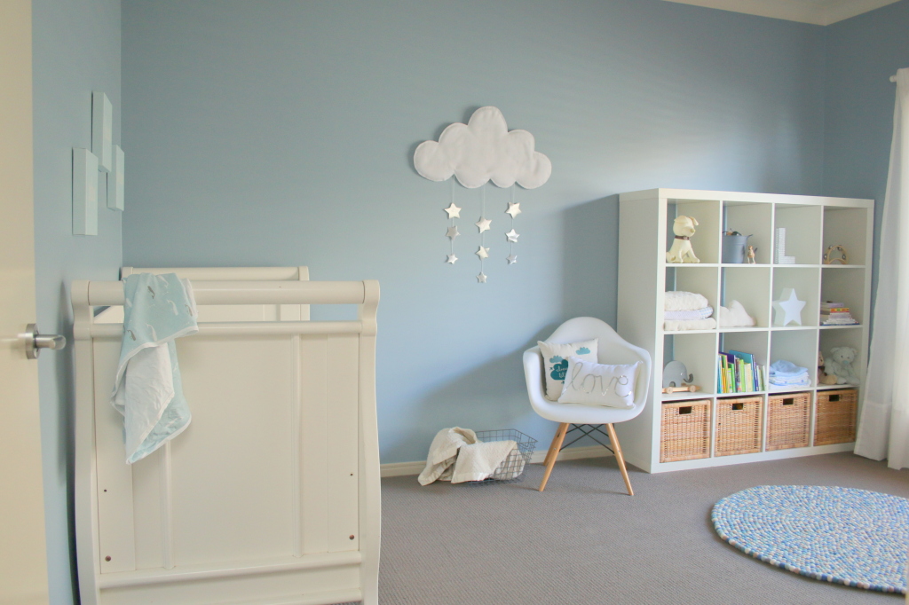 Ideas de habitaciones en azul para bebé