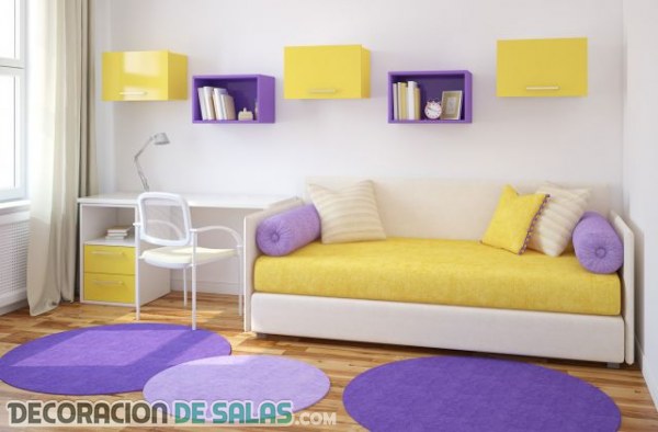 Escoge los mejores colores para las habitaciones pequeñas