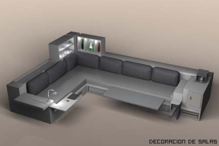 Muebles multifuncionales para espacios reducidos